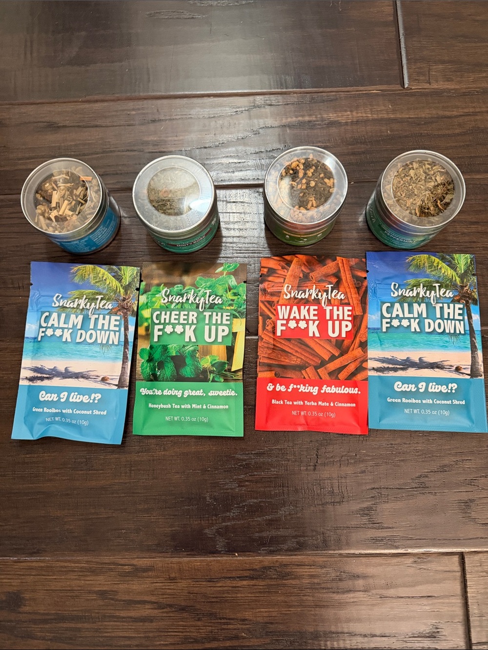 Tea Loose Leaf Wellness Variety Pack - Snarky Tea & Heavenly Tea
